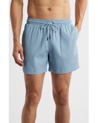 Chubbies - Misty Breezes Textured 5.5-Inch Swim Trunks - Lyst