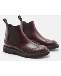 SCAROSSO - Poppy Chelsea Boots - Lyst