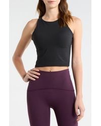 Spanx - High Neck Crop Tank - Lyst
