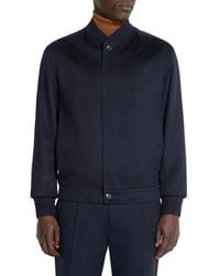 ZEGNA - Oasi Cashmere Elements Water Repellent Bomber Jacket - Lyst