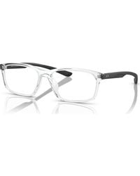 ARMANI EXCHANGE - 56Mm Rectangle Optical Glasses - Lyst