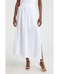 Splendid - Adele Cotton Gauze Maxi Skirt - Lyst