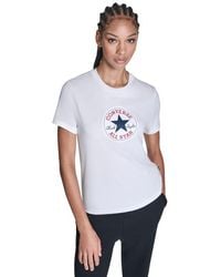 Converse - Chuck Taylor All Star Patch T-Shirt - Lyst
