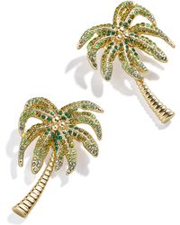 BaubleBar - Talk To The Palm Pavé Statement Earrings - Lyst