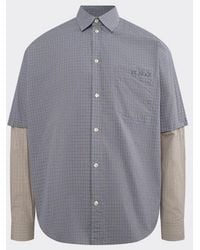 le PERE - Detached Sleeve Button Down - Lyst