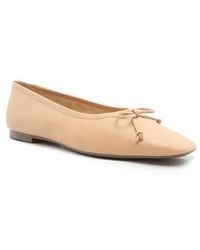 SCHUTZ SHOES - Arissa Square Toe Ballet Flat - Lyst