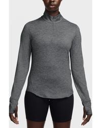 Nike - Swift Dri-Fit Uv Half Zip Running Top - Lyst