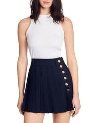 Sandro - Basics Tank Top - Lyst