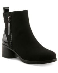 Flexus by Spring Step - Carawey Block Heel Bootie - Lyst