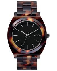 Nixon - The Time Teller Acetate Bracelet Watch - Lyst