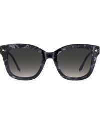 Carolina Herrera - Her 0407/G/S 51Mm Gradient Rectangular Sunglasses - Lyst