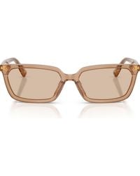 Jimmy Choo - 55Mm Rectangular Sunglasses - Lyst