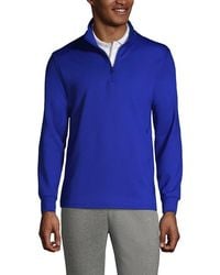 Lands' End - School Uniform Quarter Zip Pullover - Lyst