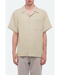 Helmut Lang - Solid Camp Shirt - Lyst