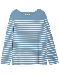Seasalt Cornwall - Sailor Stripe Long Sleeve Organic Cotton T-Shirt - Lyst