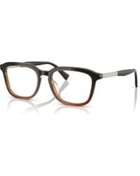 Brunello Cucinelli - 53Mm Rectangle Optical Glasses - Lyst