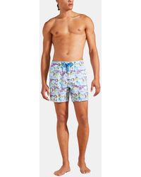 Vilebrequin - French History Ultra-light And Packable Swim Trunks - Lyst