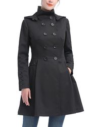 Kimi + Kai - Adele Hooded Trench Coat - Lyst