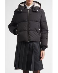 Thom Browne - Armband Down Jacket With Removable Hood - Lyst