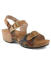 Spring Step - Osuna Ankle Strap Platform Sandal - Lyst