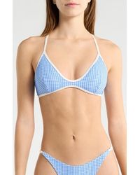 Rip Curl - Poolside Crossback Swim Top - Lyst