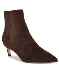 Nine West - Brite Pointed Toe Kitten Heel Bootie - Lyst