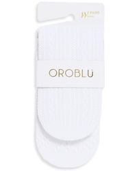 Oroblu - 2-Pack Twins Mesh Socks - Lyst
