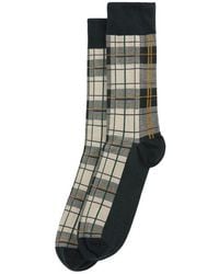 Barbour - Blyth Plaid Cotton Blend Socks - Lyst