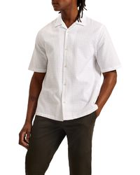 Ted Baker - Oise Textured Cotton Camp Shirt - Lyst