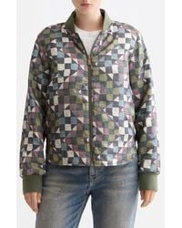 Scotch & Soda - Reversible Quilted Bomber Jacket - Lyst