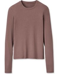 UGG - Aidelene Long Sleeved Ribbed Tee - Lyst