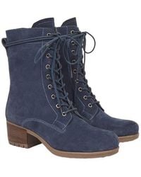 Celtic & Co. - Block Heel Derby Boot - Lyst