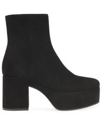 Gianvito Rossi - Sally 75 Suede Ankle Boots' - Lyst