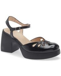 Wonders - Ankle Strap Platform Pump - Lyst