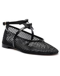 Alexandre Birman - Slim Clarita Fishnet Ballet Flat - Lyst