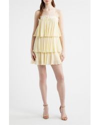 LoveShackFancy - Cedra Layered Ruffle Dress - Lyst
