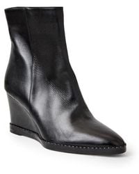 Bruno Magli - Opera Wedge Bootie - Lyst