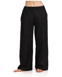 Luma Gottex - Luma Elastic Waist Long Pant Cover Up - Lyst