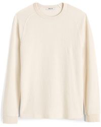 Madewell - Textured Long Sleeve T-Shirt - Lyst