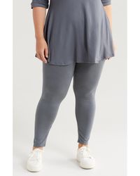 24seven Comfort Apparel - Comfortable Ankle Leggings - Lyst