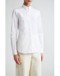 Jil Sander - Monday Cotton Poplin Button-up Shirt - Lyst