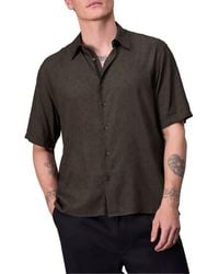 Rag & Bone - Dalton Floral Short Sleeve Button-Up Shirt - Lyst