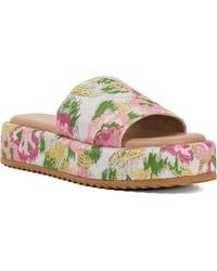 Dune - Lanie Platform Slide Sandal - Lyst