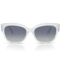 Vogue - 55Mm Polarized Gradient Butterfly Sunglasses - Lyst