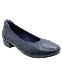 David Tate - Newton Cap Toe Flat - Lyst