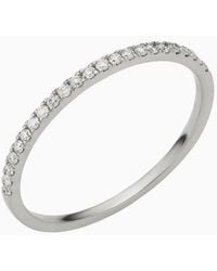 Oradina - 14K Regal Diamond Stack Ring - Lyst