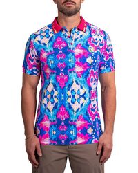 Maceoo - Ascension Stretch Nylon Polo - Lyst