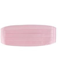 Trafalgar - Sutton Solid Color Silk Cummerbund - Lyst