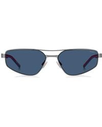 HUGO - 58Mm Rectangular Geometric Sunglasses - Lyst