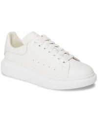 McQueen - Oversized Leather Platform Sneakers - Lyst